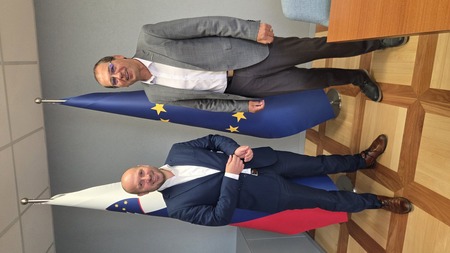 minister_Jernej Vrtovec in župan Dušan Strnad